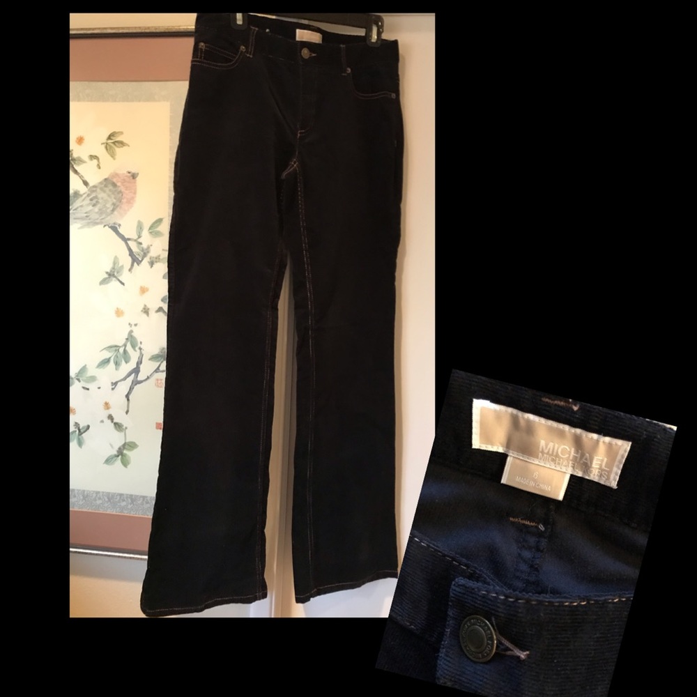 Michael Kors Black Corduroy Jeans